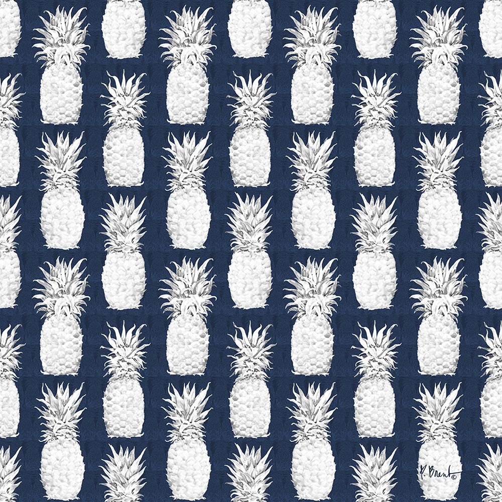 Toned Pineapple Repeat I art print by Paul Brent for $57.95 CAD