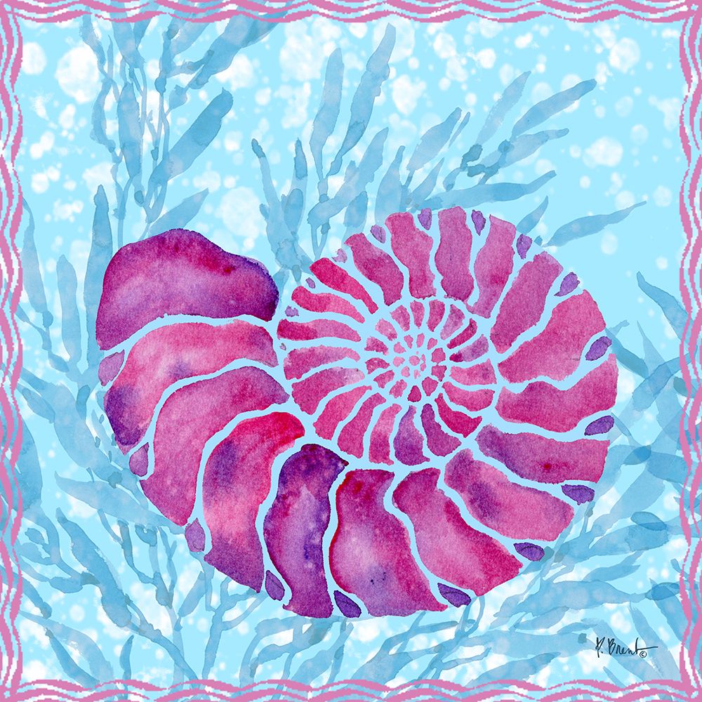 Ammonite Shell I art print by Paul Brent for $57.95 CAD