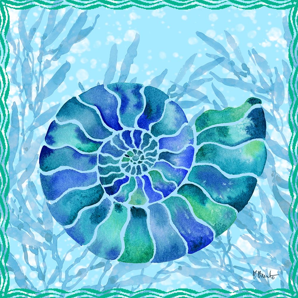 Ammonite Shell II art print by Paul Brent for $57.95 CAD