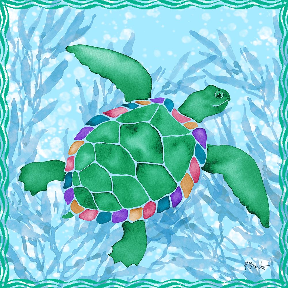 Radiant Sealife I art print by Paul Brent for $57.95 CAD
