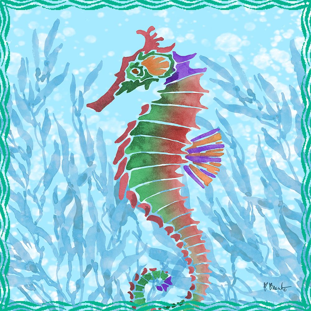 Radiant Sealife II art print by Paul Brent for $57.95 CAD