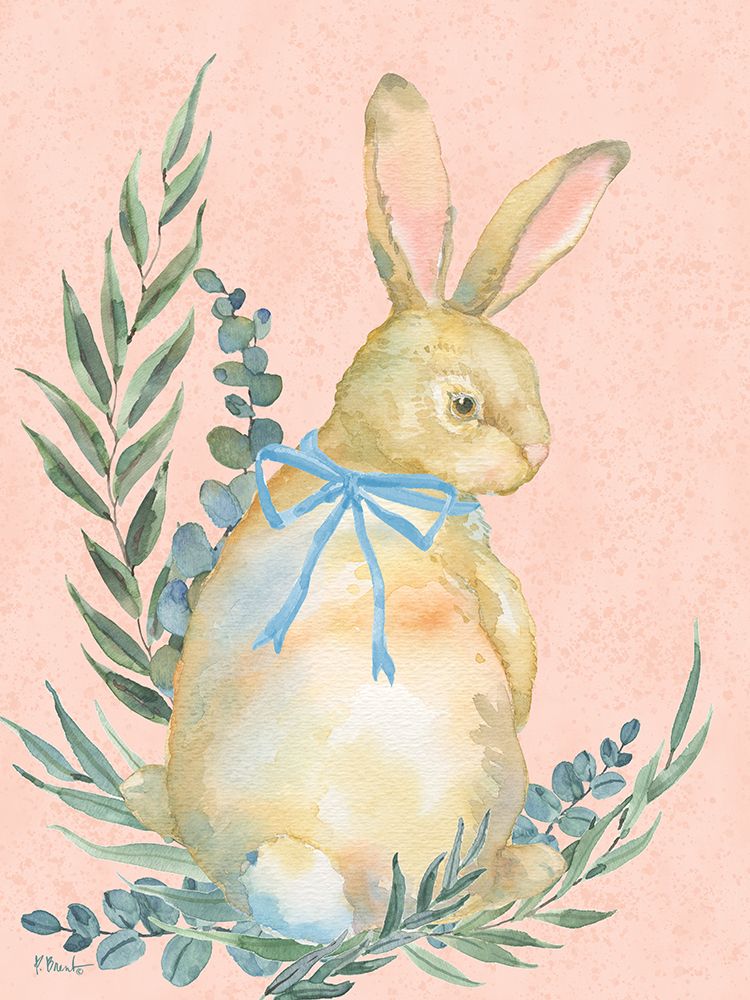 Eucalyptus Bunny Vertical I art print by Paul Brent for $57.95 CAD