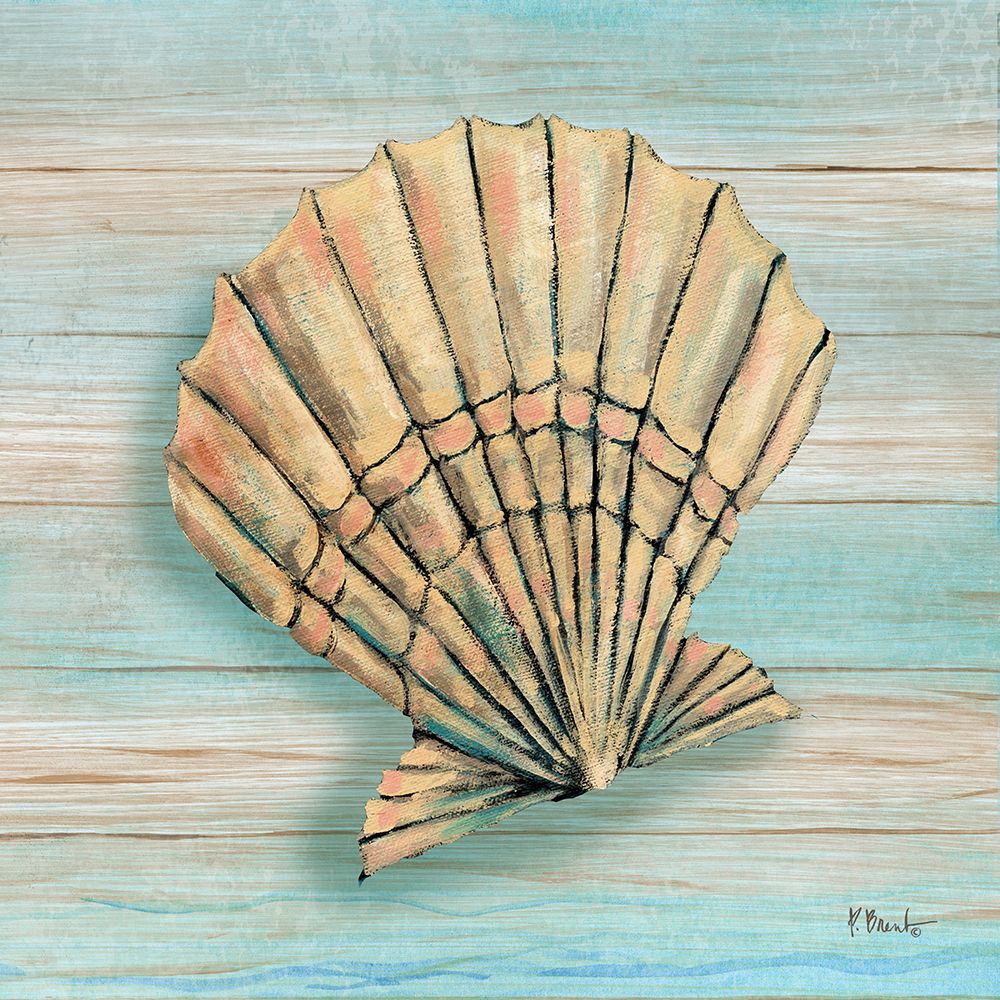 Coastal Teak III art print by Paul Brent for $57.95 CAD