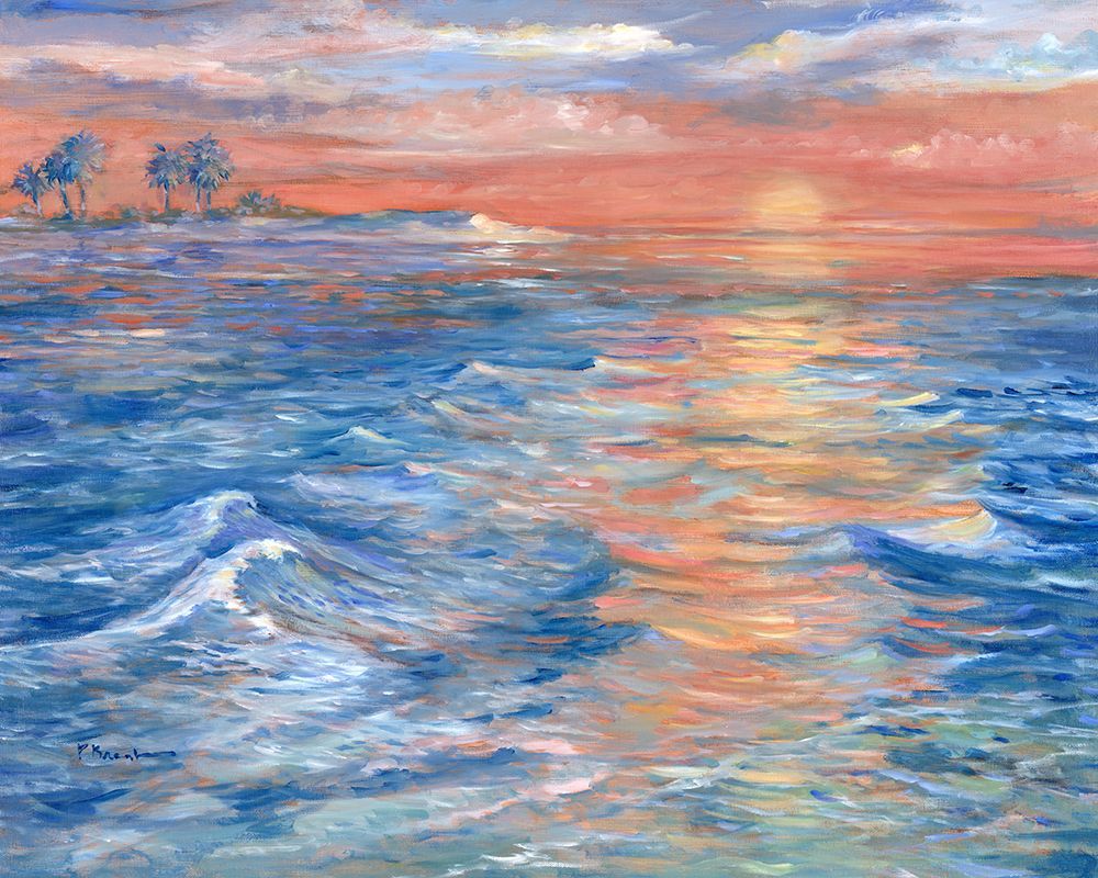 Sunset Island art print by Paul Brent for $57.95 CAD