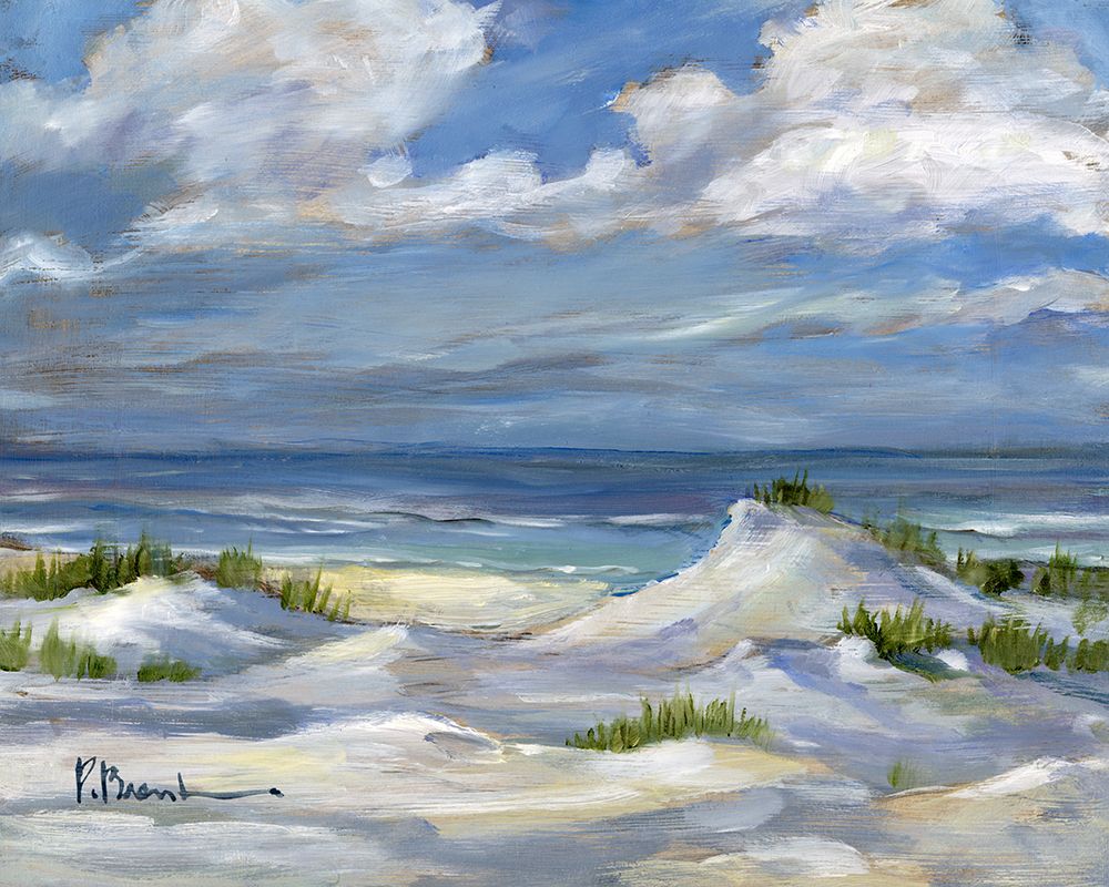 Emerald Coast Dunes I art print by Paul Brent for $57.95 CAD
