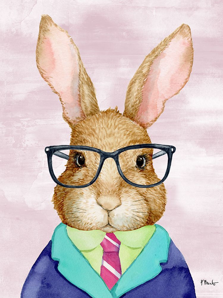Hip Rabbit I art print by Paul Brent for $57.95 CAD