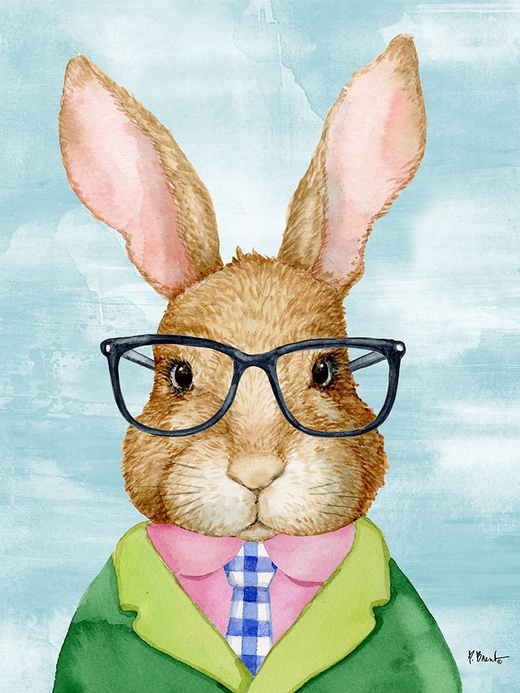 Hip Rabbit II art print by Paul Brent for $57.95 CAD