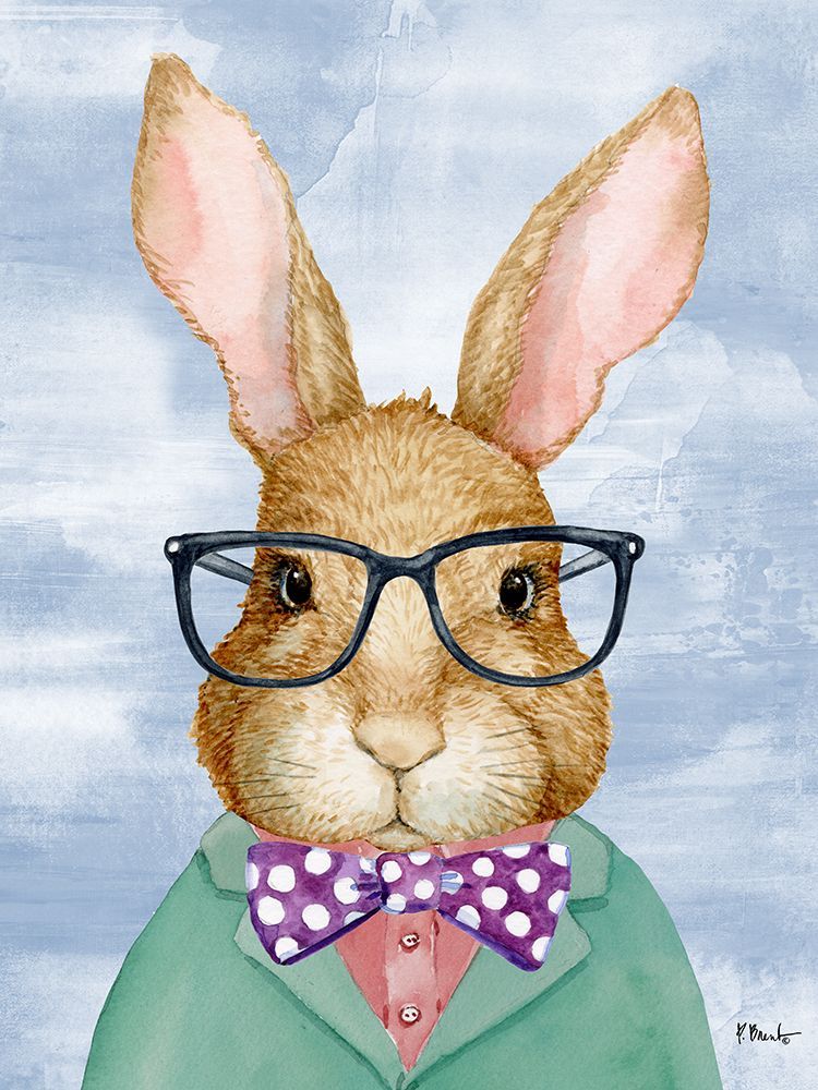 Hip Rabbit III art print by Paul Brent for $57.95 CAD