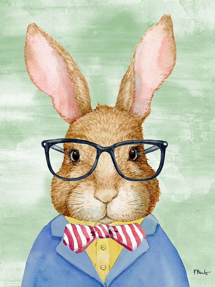 Hip Rabbit IV art print by Paul Brent for $57.95 CAD