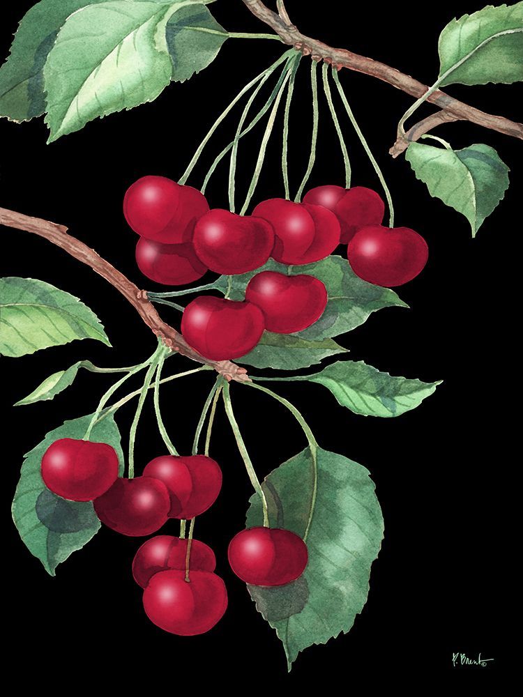 Ruby Strawberries Vertical art print by Paul Brent for $57.95 CAD