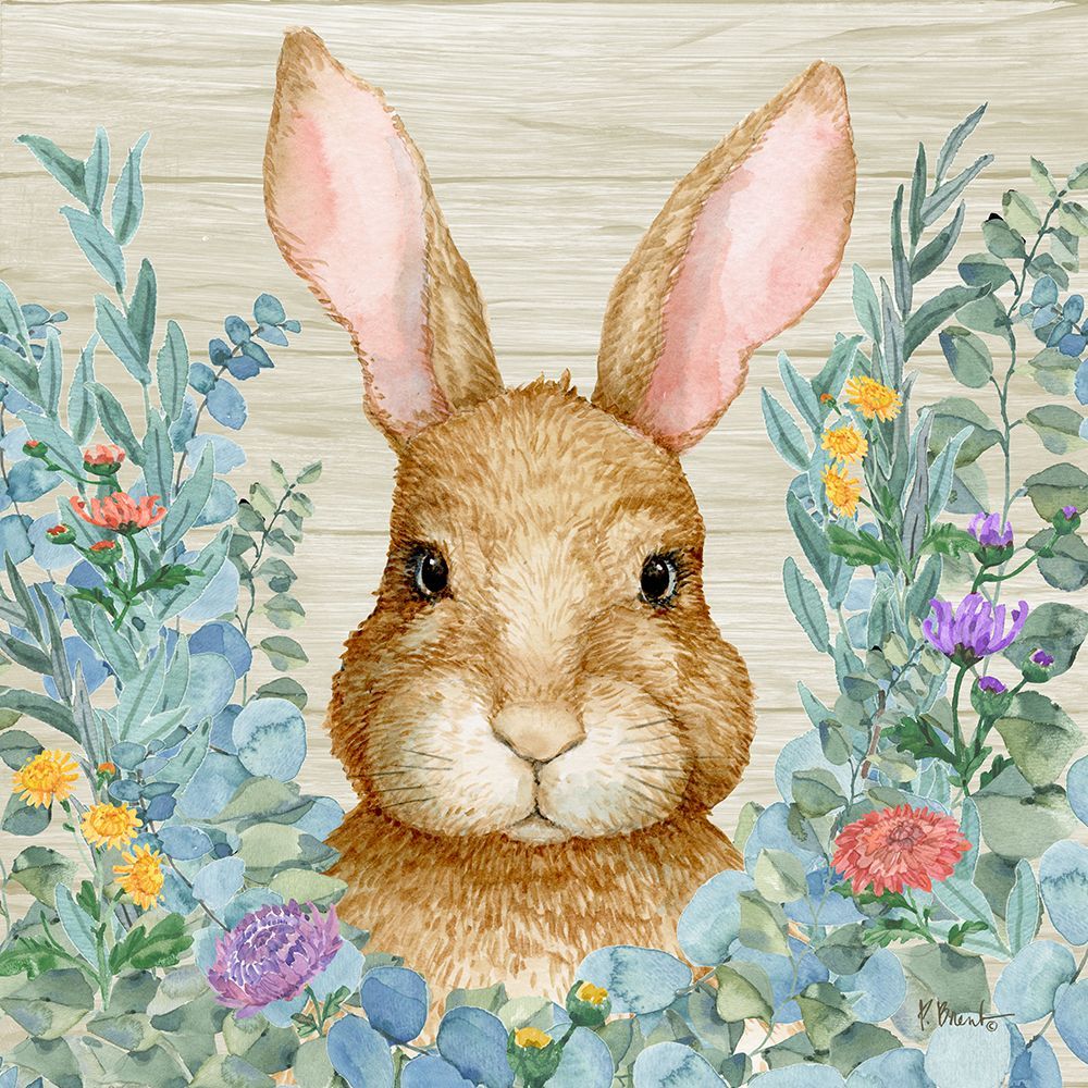 Rabbit Laurel - Wood art print by Paul Brent for $57.95 CAD