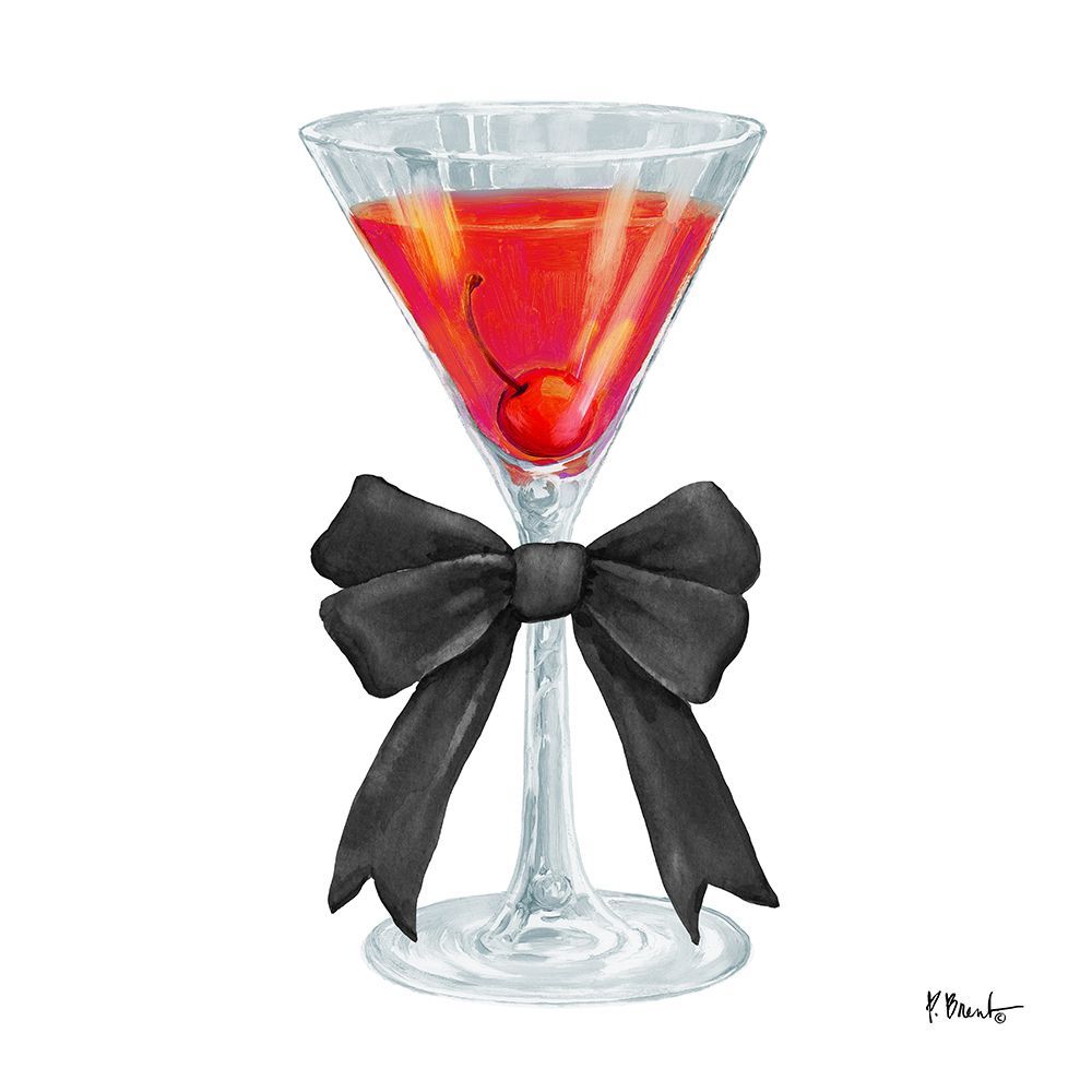 Holiday Cocktail III art print by Paul Brent for $57.95 CAD
