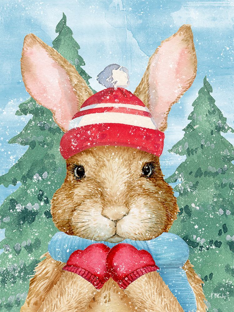 Snow Bunny Vertical├é┬á art print by Paul Brent for $57.95 CAD