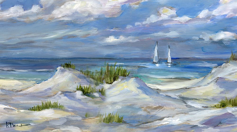 Emerald Coast Dunes View art print by Paul Brent for $57.95 CAD