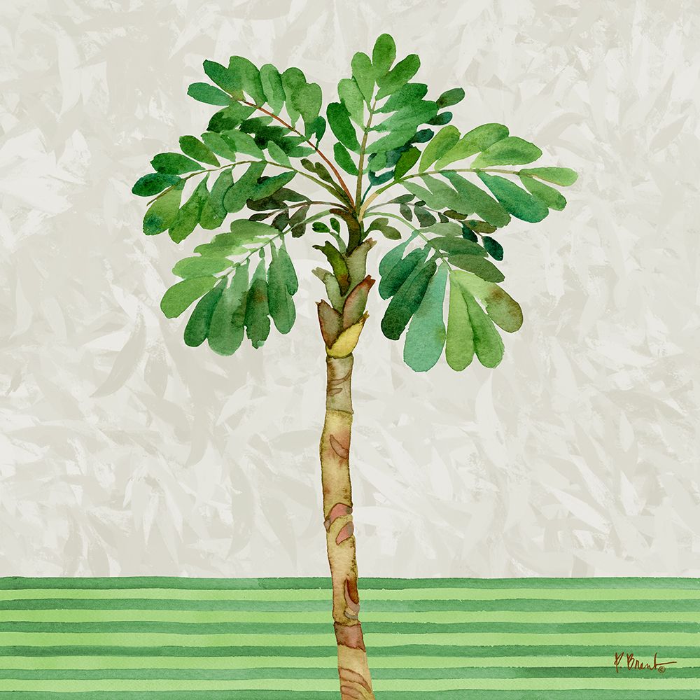 Bora Bora Palm Tree I art print by Paul Brent for $57.95 CAD