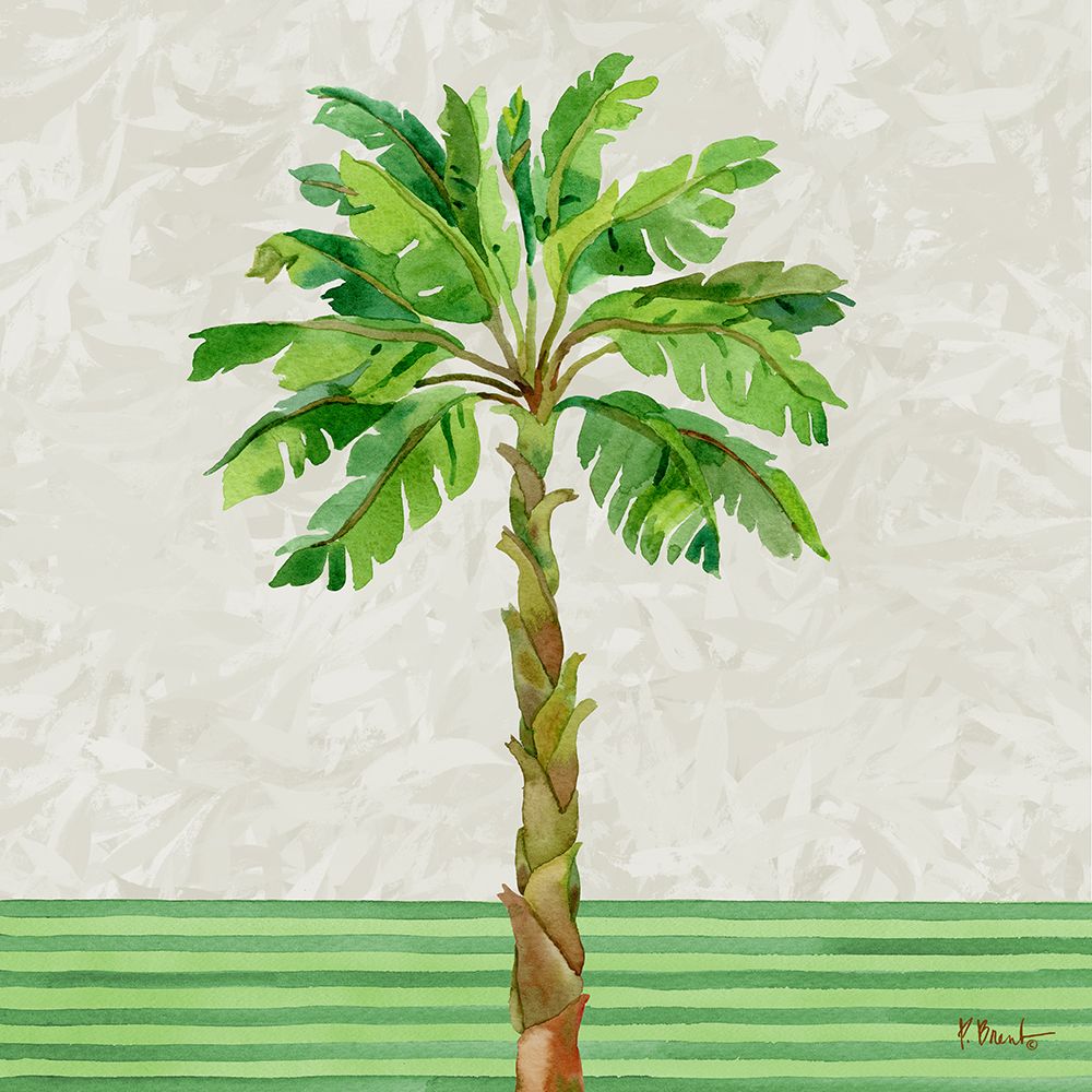 Bora Bora Palm Tree II art print by Paul Brent for $57.95 CAD
