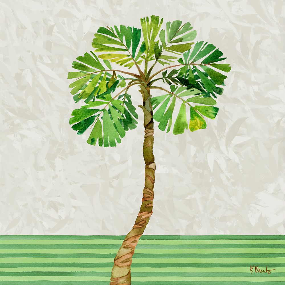Bora Bora Palm Tree III art print by Paul Brent for $57.95 CAD