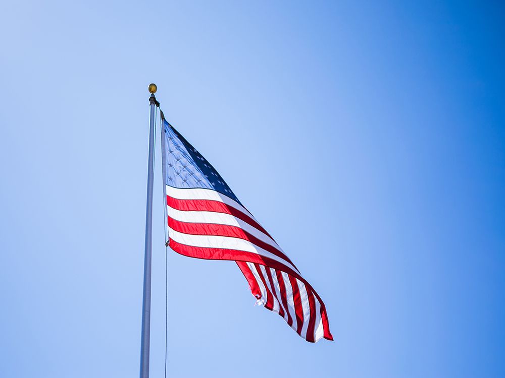 American Flag art print by Rachel Lee for $57.95 CAD
