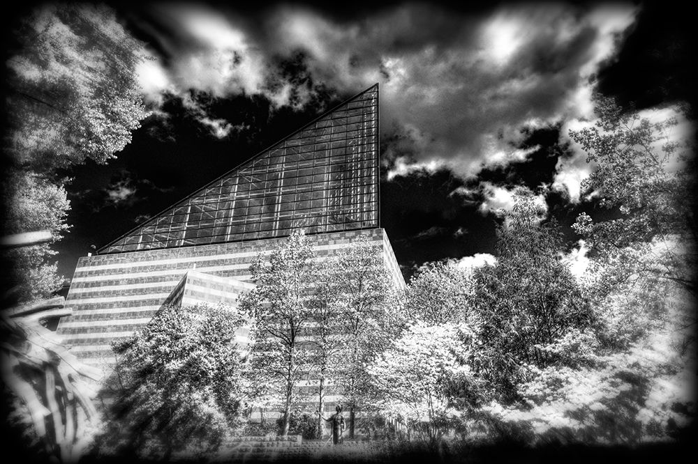 Aquarium 2 HDR BW Holga art print by Rachel Lee for $57.95 CAD