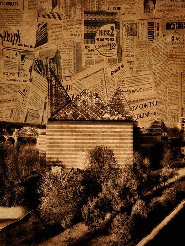 Aquarium From Above Newsprint art print by Rachel Lee for $57.95 CAD