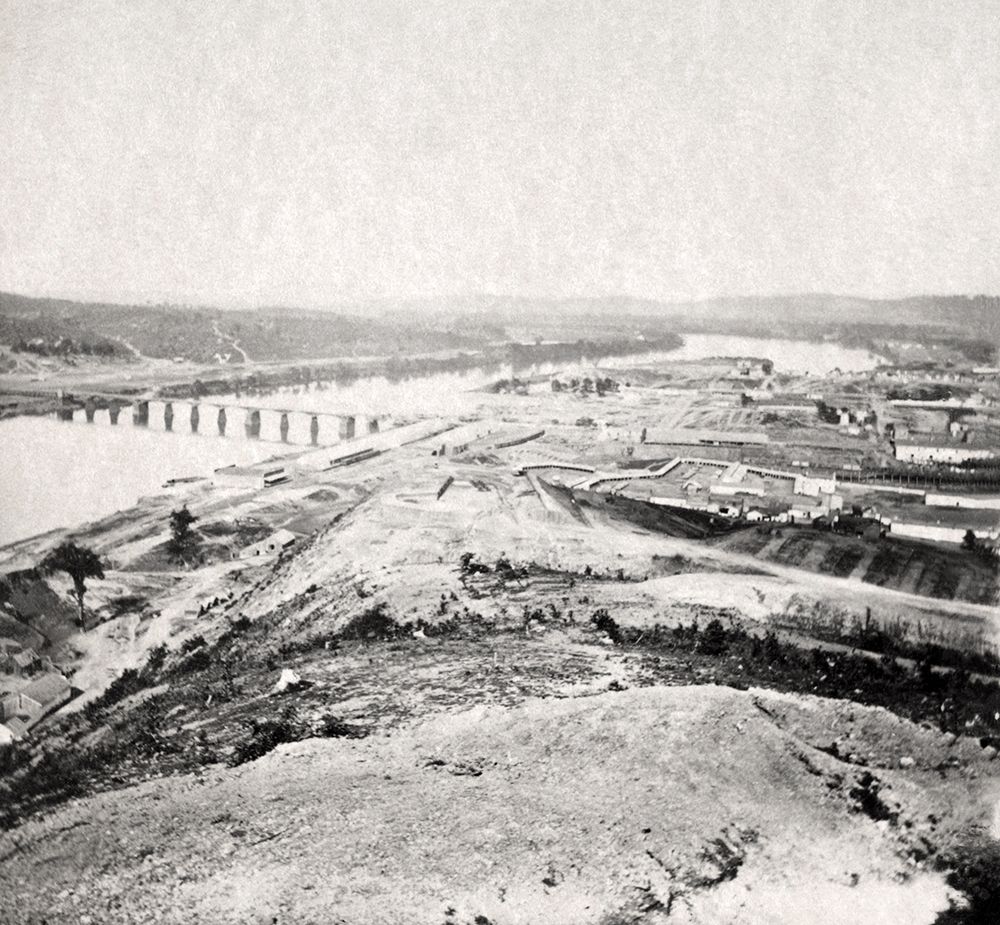 Army Bridge Chattanooga 1864 art print by Rachel Lee for $57.95 CAD