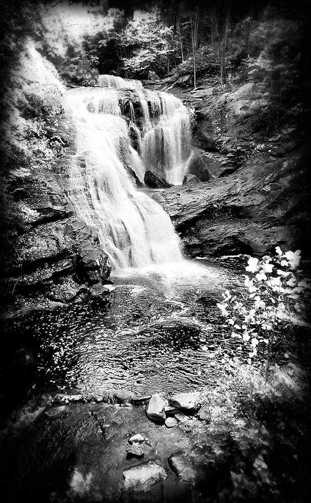 Bald River Falls Holga art print by Rachel Lee for $57.95 CAD