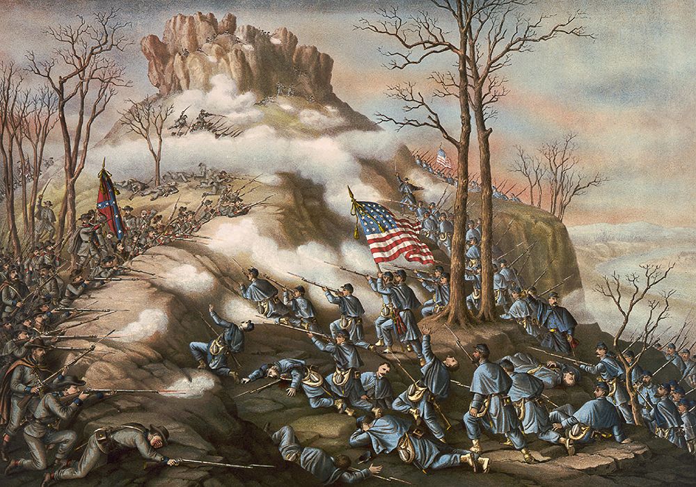 Battle of Chattanooga Drawing 4 art print by Rachel Lee for $57.95 CAD