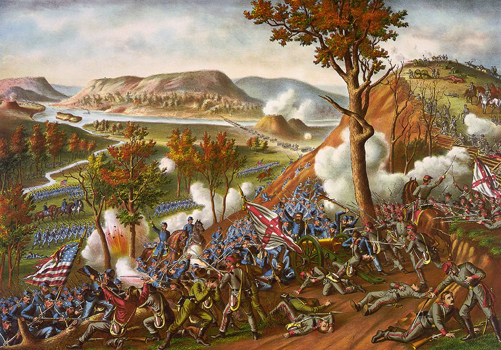 Battle of Chattanooga Drawing 5 art print by Rachel Lee for $57.95 CAD