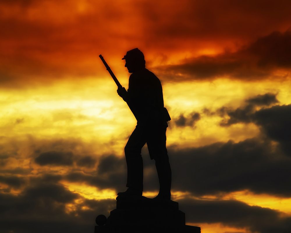 Battlefield Monument art print by Rachel Lee for $57.95 CAD