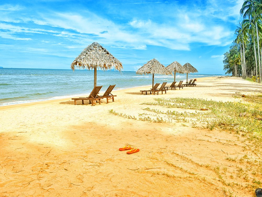 Beach 5 art print by Rachel Lee for $57.95 CAD