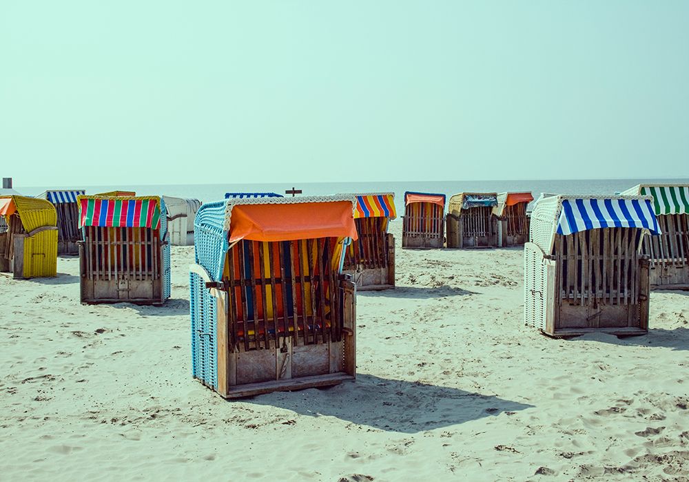 Beach 6 art print by Rachel Lee for $57.95 CAD