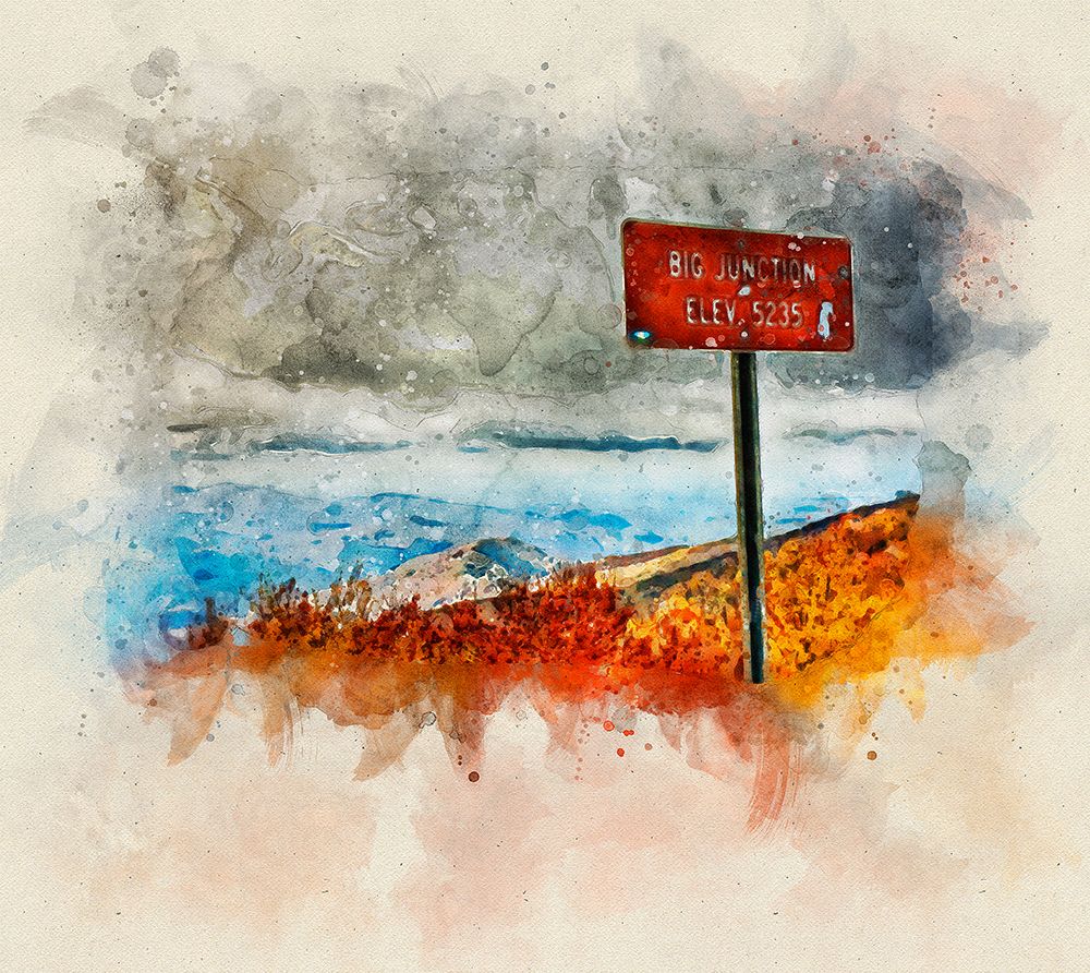 Big Junction Watercolor art print by Rachel Lee for $57.95 CAD