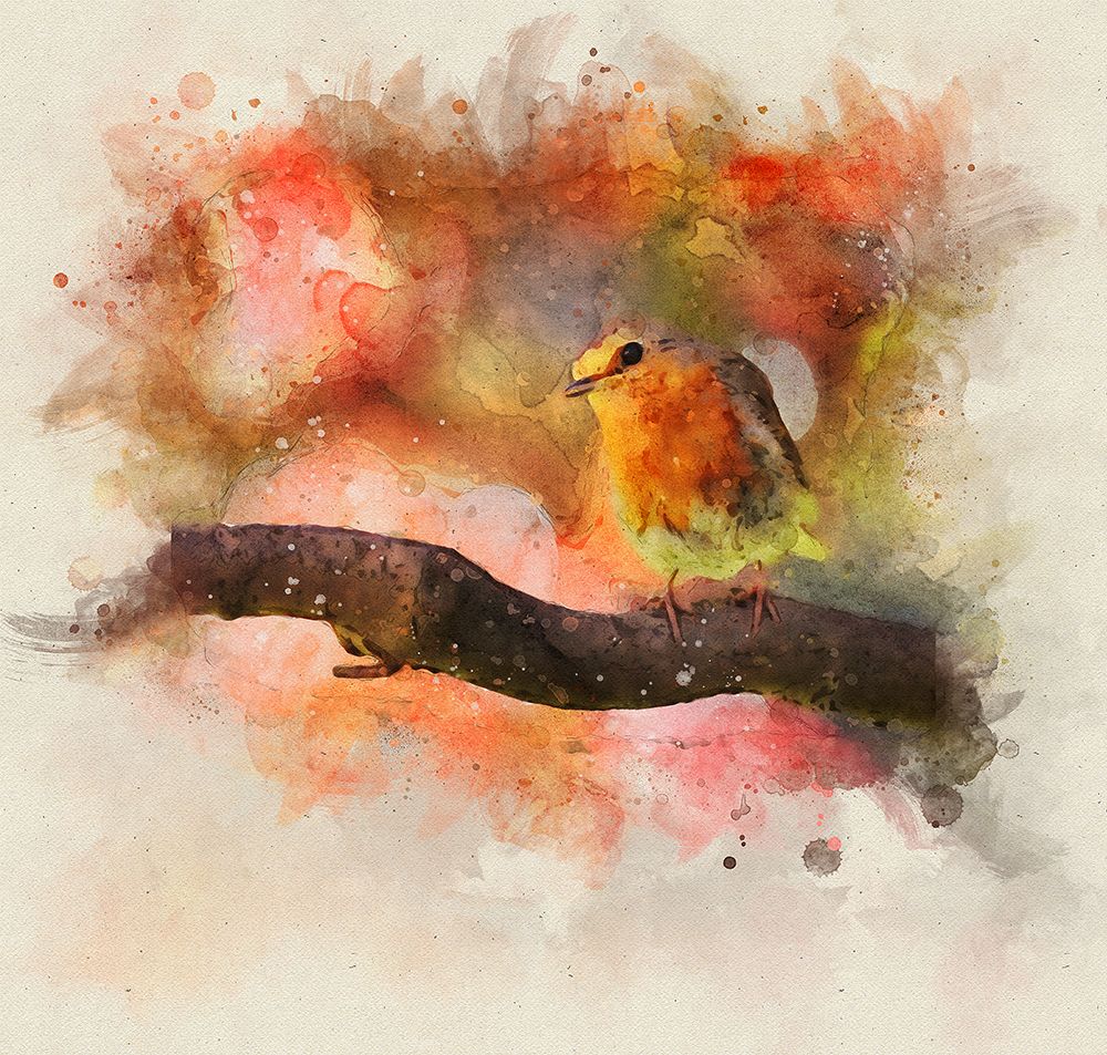 Bird 18 Watercolor art print by Rachel Lee for $57.95 CAD