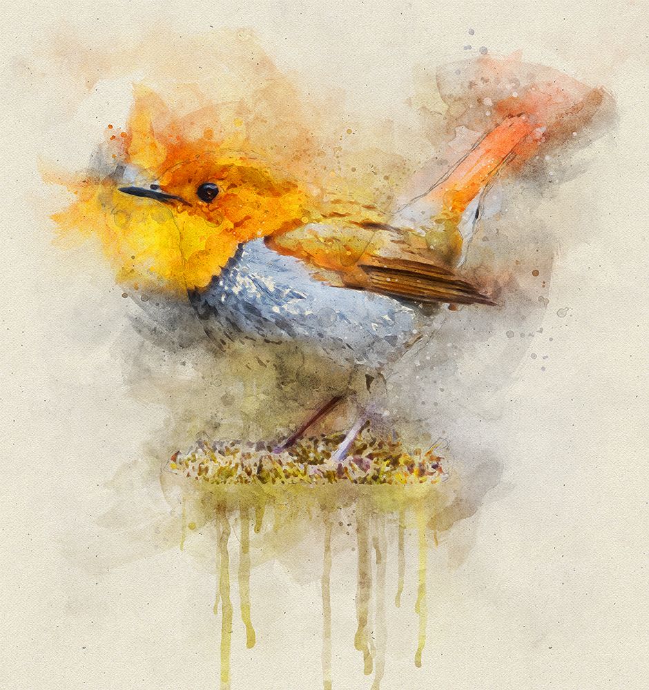 Bird 4 Watercolor art print by Rachel Lee for $57.95 CAD