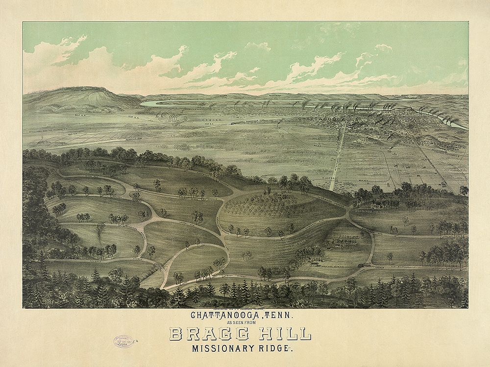 Bragg Hill Wood Cut 1887 art print by Rachel Lee for $57.95 CAD