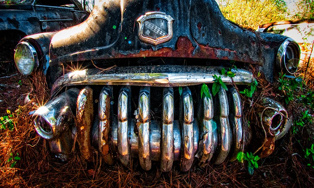 Buick Eight Grill art print by Rachel Lee for $57.95 CAD