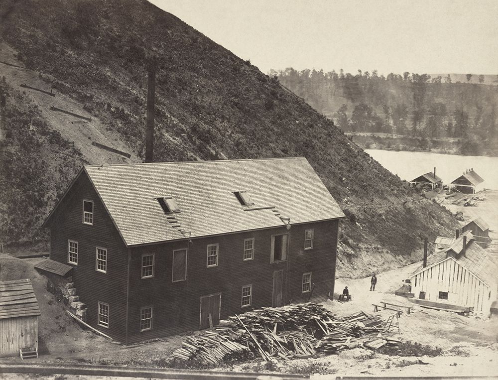 Chattanooga Waterworks 1863 art print by Rachel Lee for $57.95 CAD