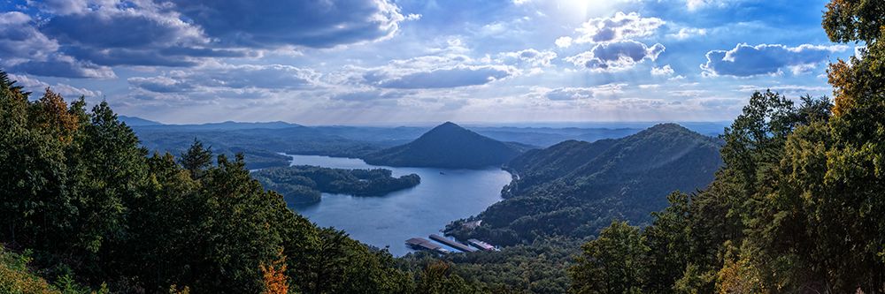 Chilhowee Mountain Pano art print by Rachel Lee for $57.95 CAD