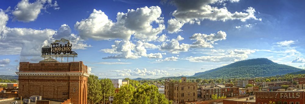 Choo Choo to Lookout Pano art print by Rachel Lee for $57.95 CAD