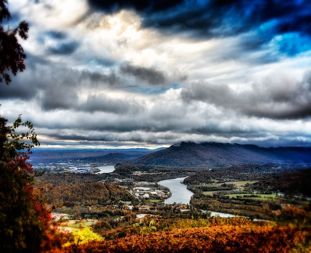 Fall View to Lookout Glow art print by Rachel Lee for $57.95 CAD