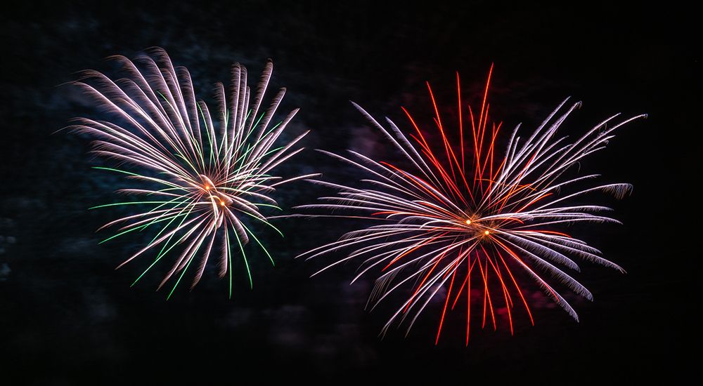 Fireworks 1 art print by Rachel Lee for $57.95 CAD