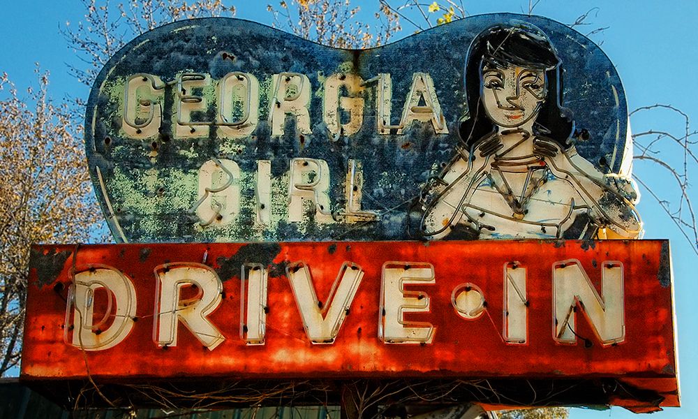 Georgia Girl Drive in art print by Rachel Lee for $57.95 CAD