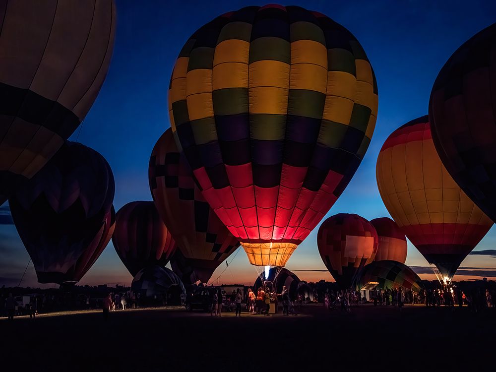 Hot Air Balloon 3 art print by Rachel Lee for $57.95 CAD