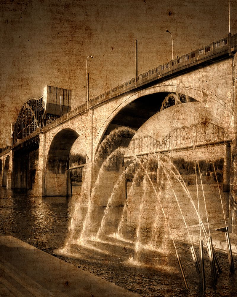 Market and Canons Textured art print by Rachel Lee for $57.95 CAD