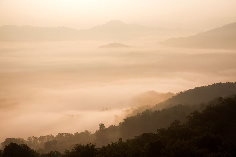Mountain Dawn art print by Rachel Lee for $57.95 CAD