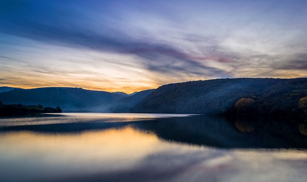 Mountain Lake 1 art print by Rachel Lee for $57.95 CAD