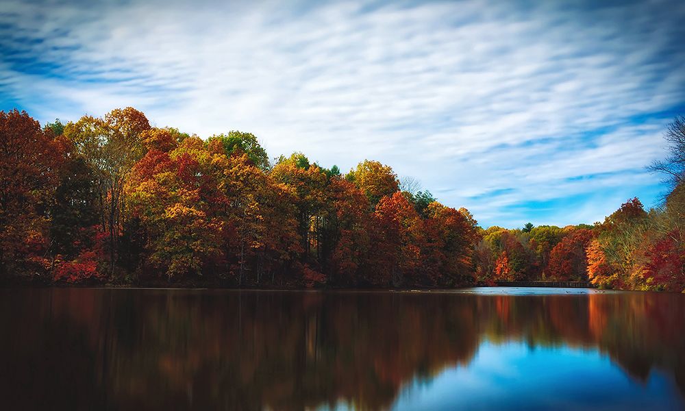 Mountain Lake 16 art print by Rachel Lee for $57.95 CAD