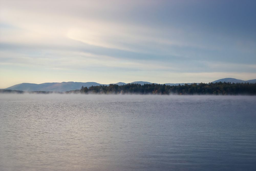 Mountain Lake 5 art print by Rachel Lee for $57.95 CAD