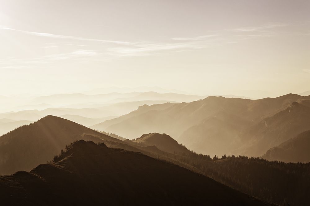 Mountain View 17 Soft Color art print by Rachel Lee for $57.95 CAD
