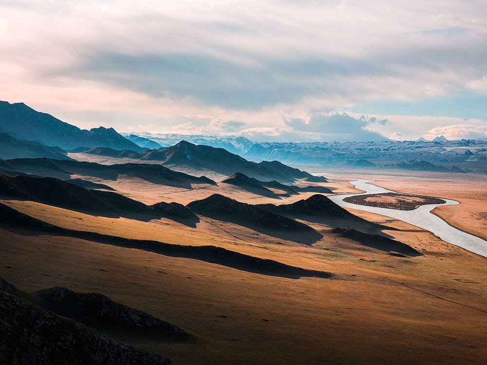 Mountain View 45 art print by Rachel Lee for $57.95 CAD